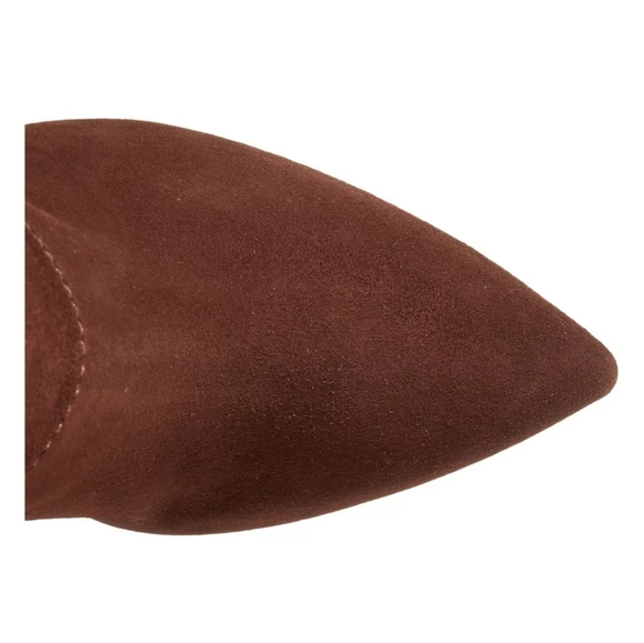 Calvin Klein Designer eggplant boots - Picture 11 of 14